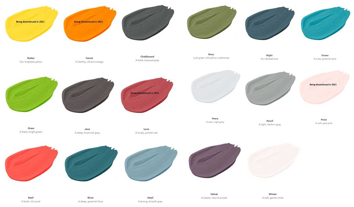 Chalk Recolor Swatches